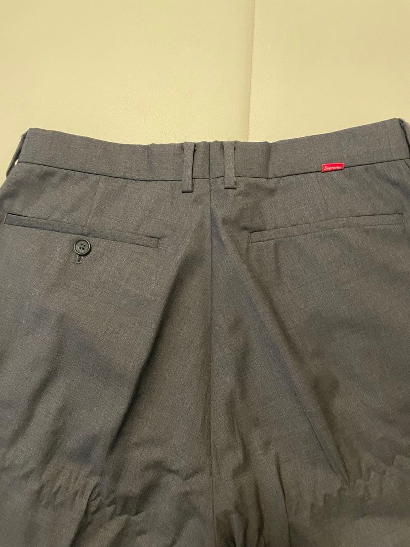 Supreme×Loro Piana 15fw wool trouser