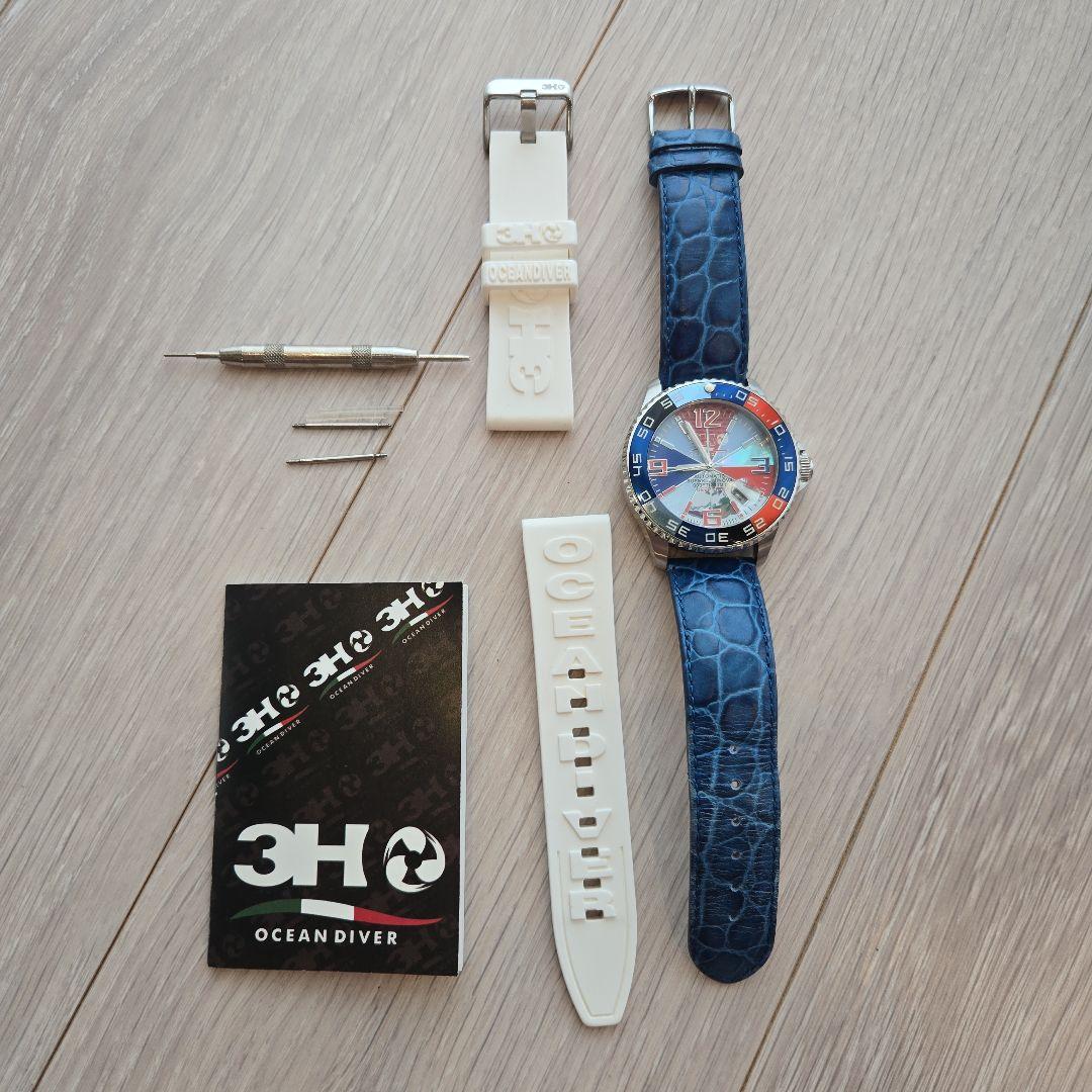 3H ITALIA トレアッカイタリア　ダイバーズウォッチ
