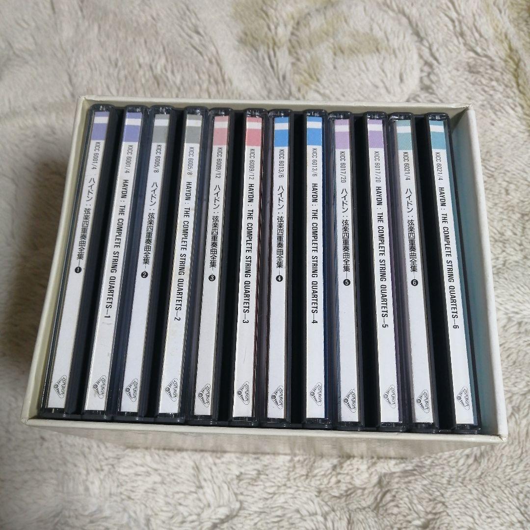 ハイドン 弦楽四重奏曲全集（全75曲）エオリアン弦楽四重奏団 24枚組 国内盤