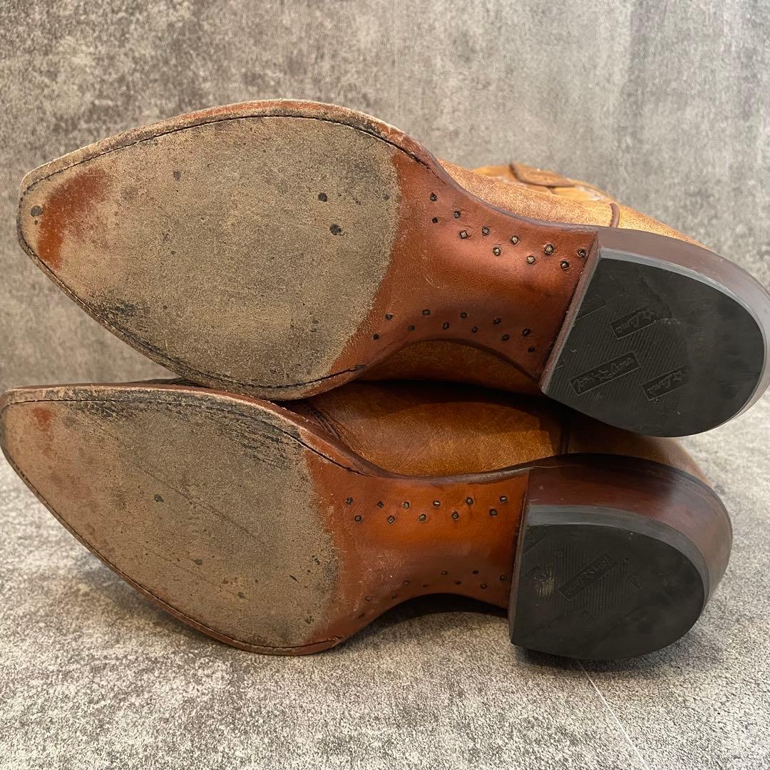 ★人気★トニーラマ Tony Lama ウエスタンブーツ【26】ナロー ブラウン