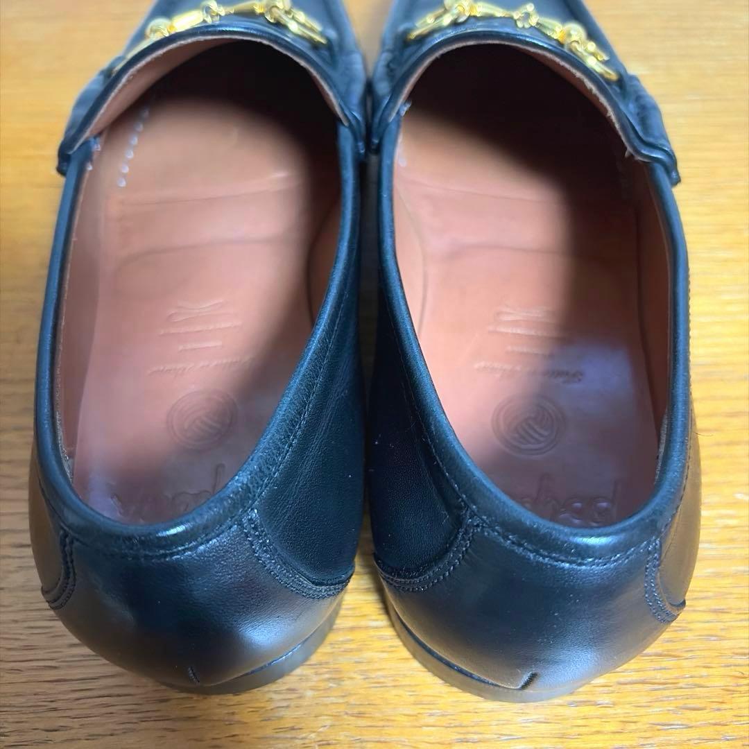 【美品】POLPETTA ポルペッタ ビットローファー 別注品 黒 40.5