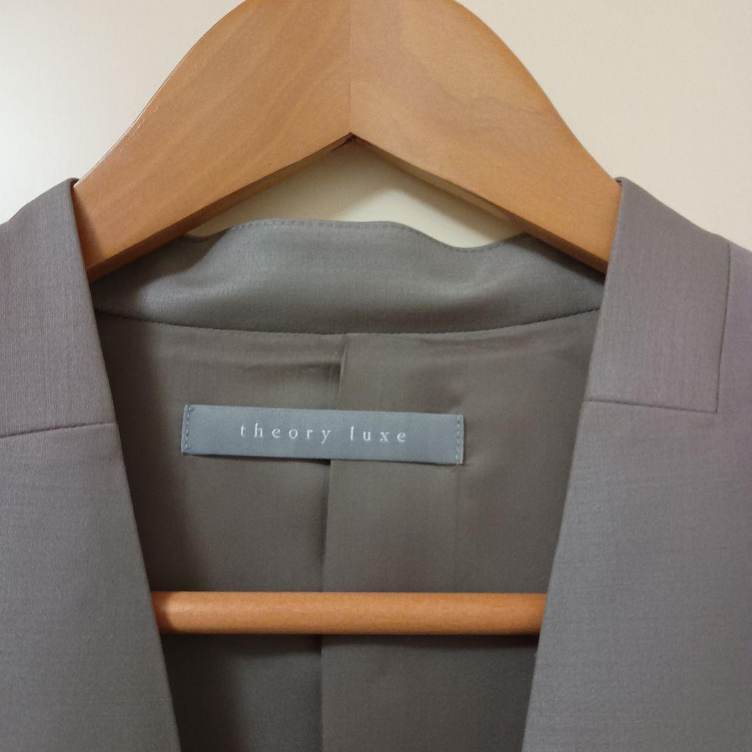 theory luxe Donna 3 ノーカラー ジャケット 新品 40