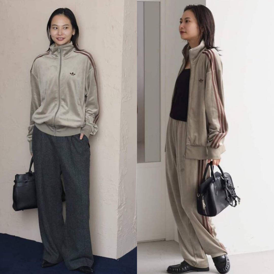 新品2XL⭐️adidas × ジャーナルスタンダード ベロア トラックトップ