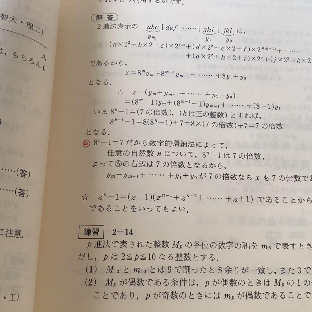 駿台文庫　大学入試　数学Iの基本演習　1988年発行　野沢タケシ
