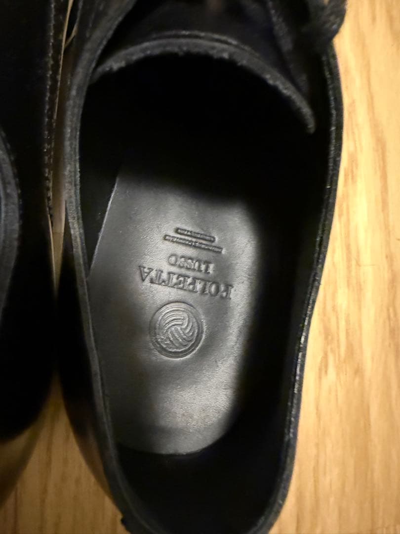 BEAMS別注POLPETTA / LUSSO クォーターブローグ シューズ