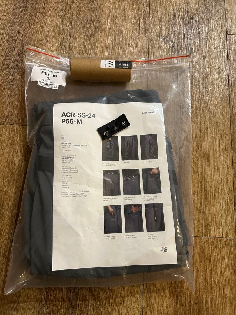 パンツ ACRONYM Nylon Stretch Cargo TrouserP55-M