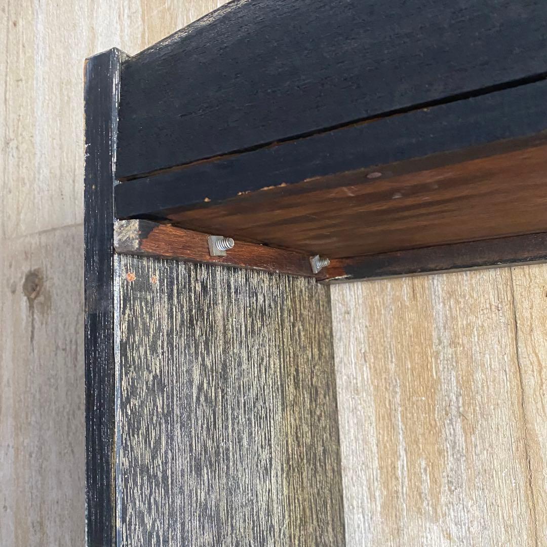 ヴィンテージ　アンティーク　レトロ　書棚　本棚　シェルフ　古家具　古道具