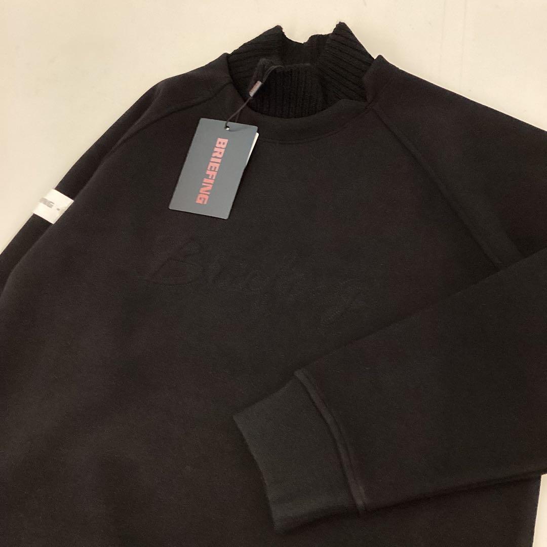 新品　BRIEFING LOGO FAKE LAYERED HIGHNECK