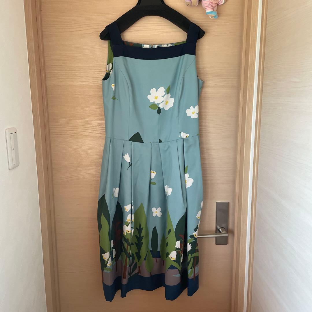 M'S GRACY カタログ掲載 花柄ワンピース サイズ40