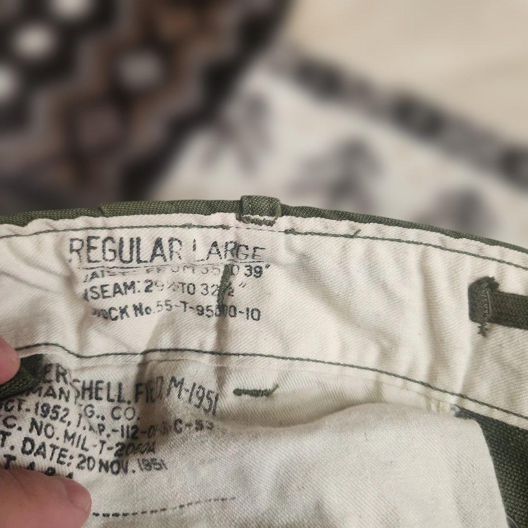 M-1951 M-51 アメリカ軍 カーゴパンツ USARMY