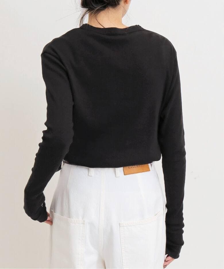 RIB LONGSLEEVE T-SHIRT アパルトモン