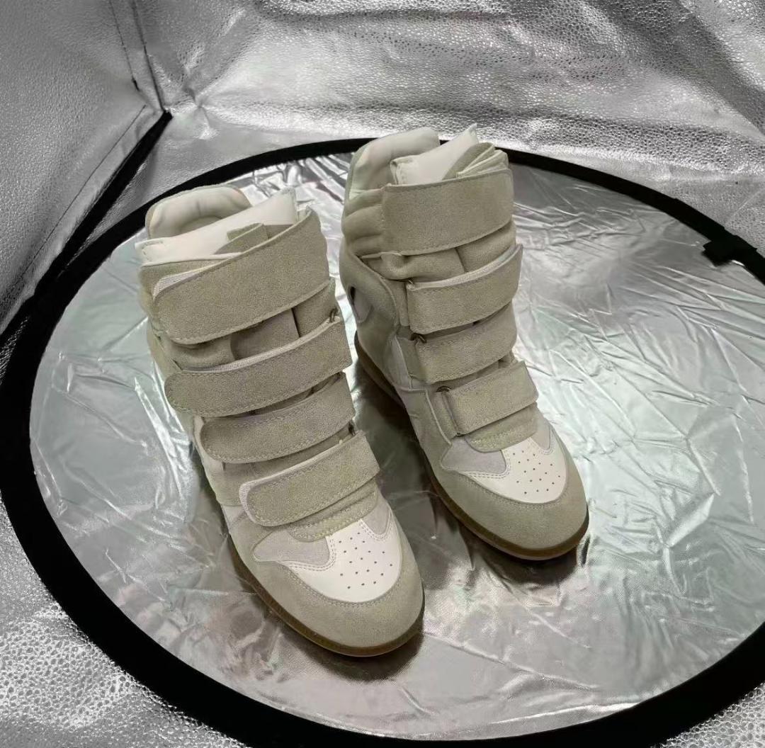 ISABEL MARANT ハイカットスニーカー ホワイト 36サイズ