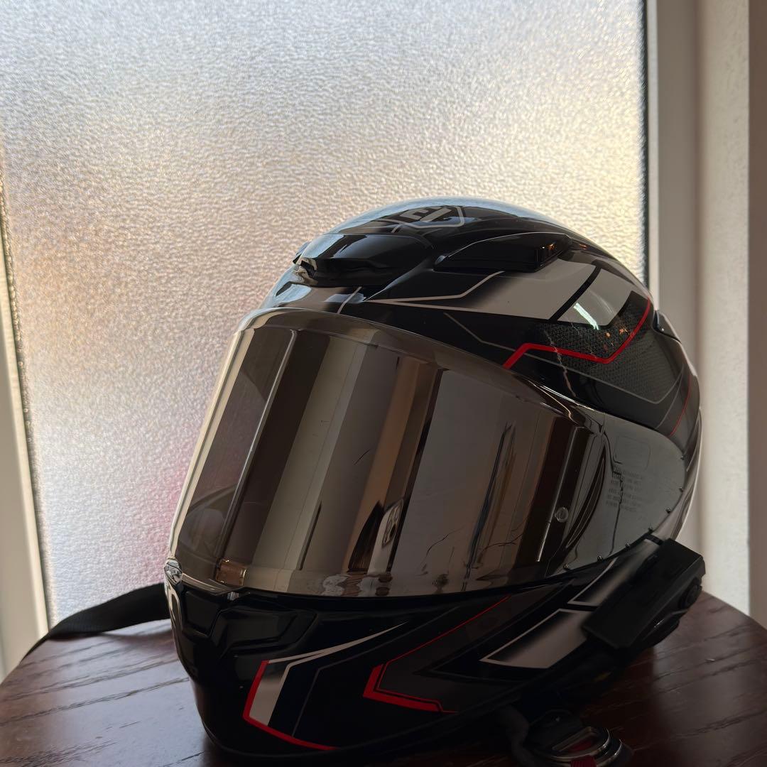 SHOEI Z8フルフェイスヘルメット ブラック・レッド