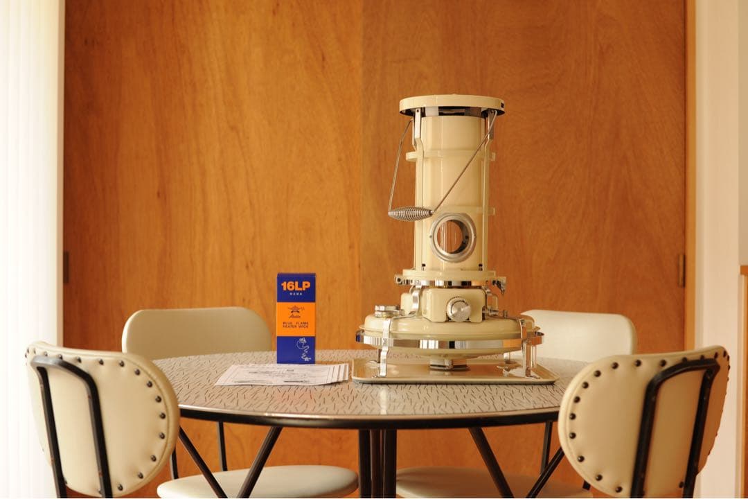 超特選品 新品以上 超希少ブロンズロゴ ステンレスタンク アラジン ストーブ