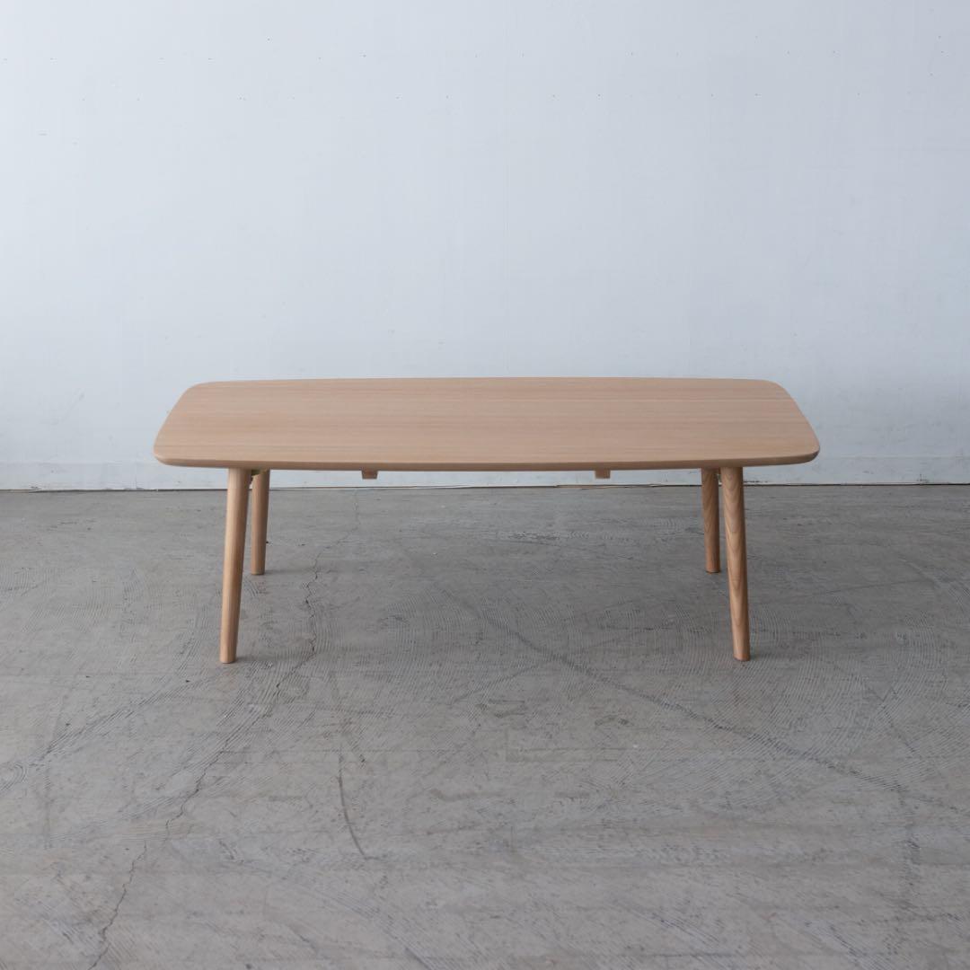 折りたたみテーブル　突板