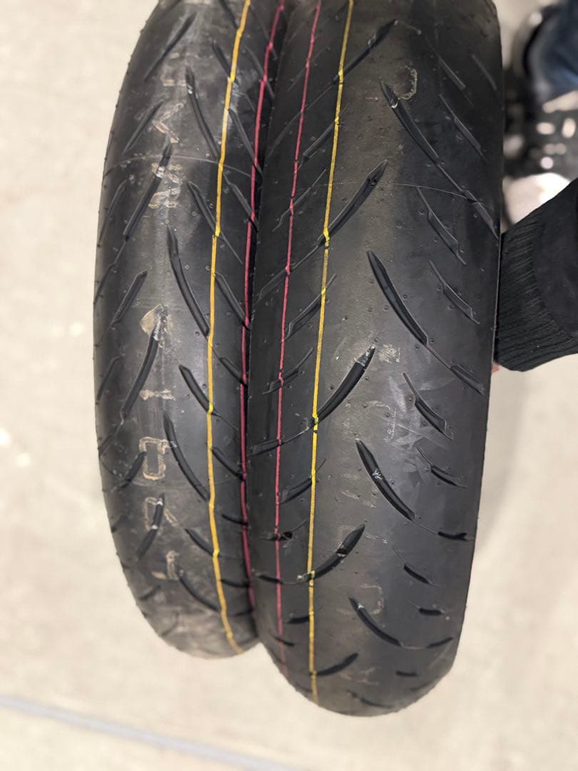 ダンロップGPR300前後セット CBR250RR 純正タイヤSPORT MAX