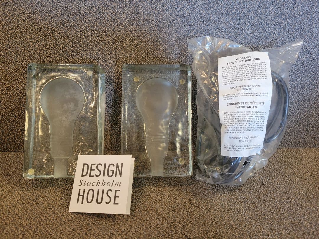 【未使用】デザインハウス　ブロックランプ大