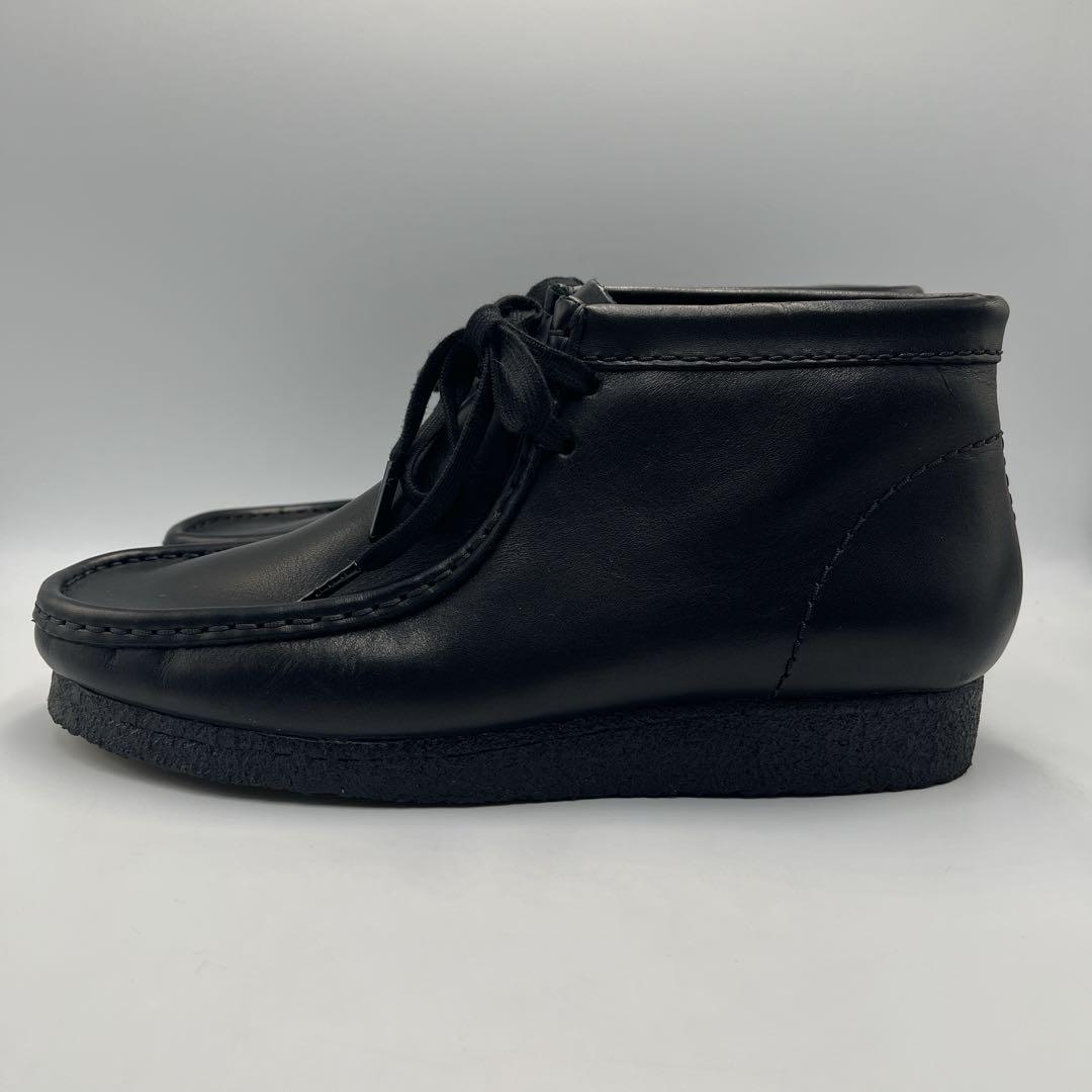 クラークス ワラビーブーツ レザー【UK8】