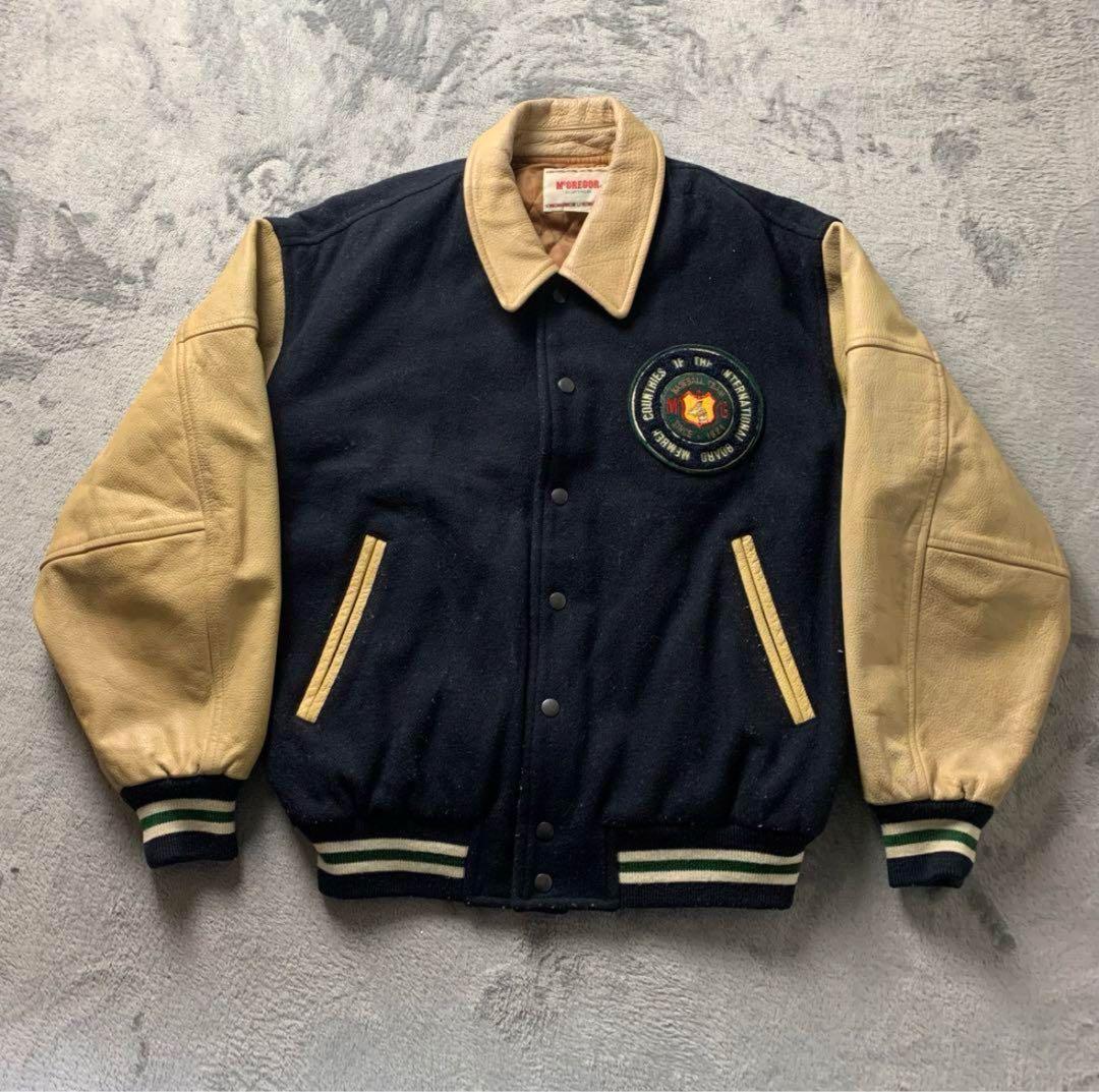 マクレガー　McGREGOR スタジャン　袖レザー　ヴィンテージ