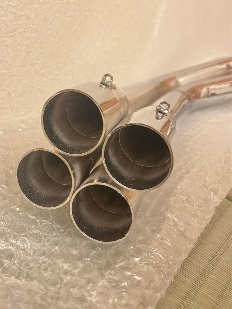 バリオス2 マフラー　メッキ50. 8 π ERアウター　新品 ZR250B