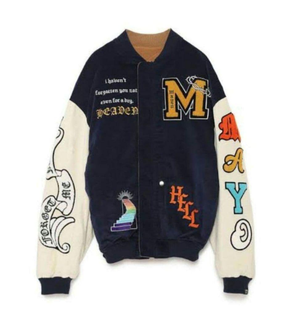 激レアmayoリバーシブルスタジャンhip hopBBOYbadhopak69