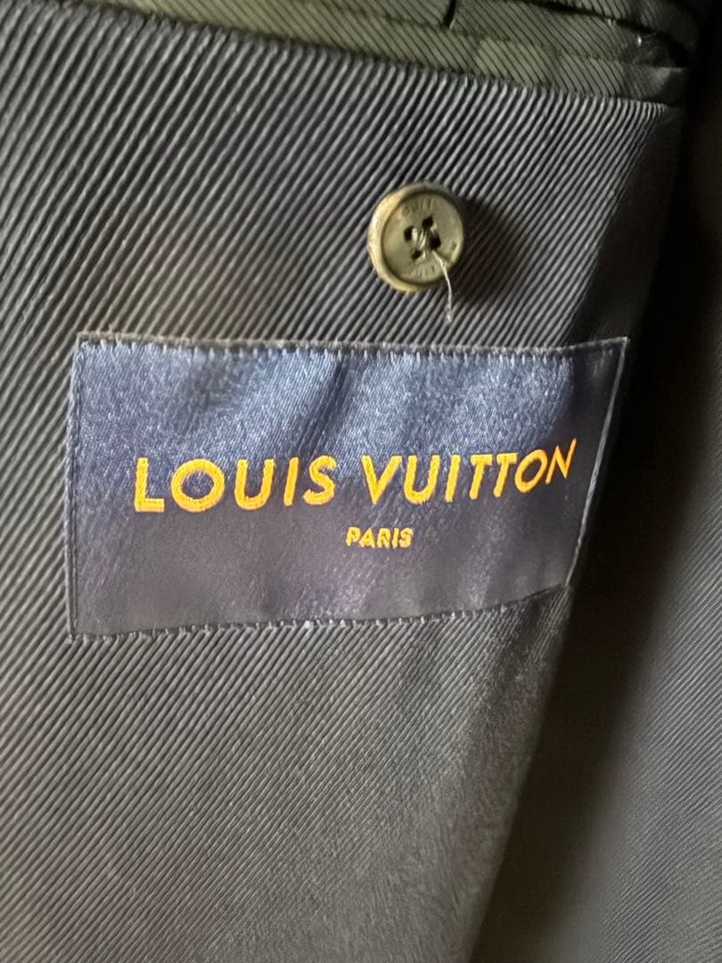 ルイ・ヴィトン ピーコート サイズ48 ダークネイビー