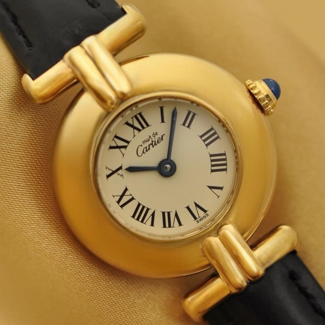Cartier 磨き済 マストコリゼ ヴェルメイユ クォーツ 126016