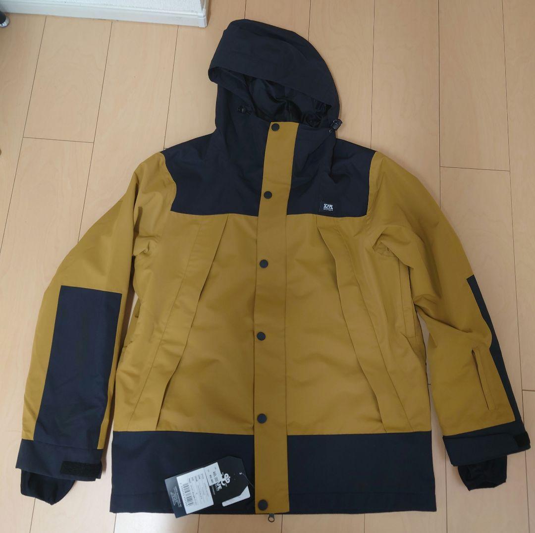 SCAPE　24-25 UTOPIA JACKET　コヨーテ/ブラック　未使用