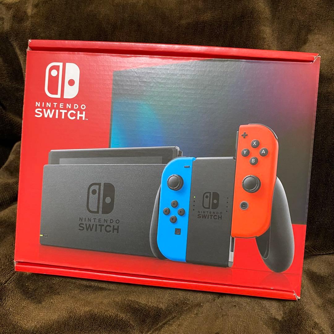 【未開封】Nintendo Switch 本体 青/赤
