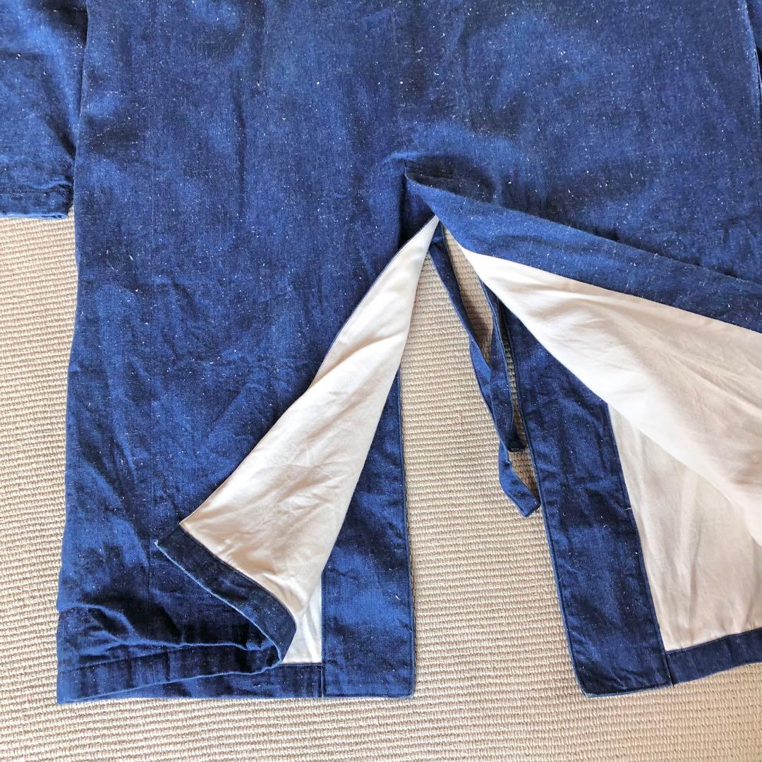 gold ゴールド ノーカラーショップコート 東洋エンタープライズ ガウン M