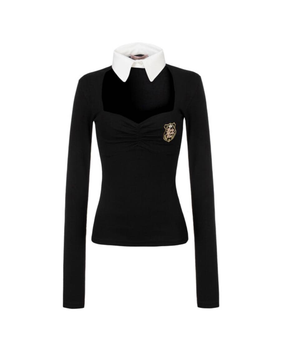 トップス Babylclub charmy collar top