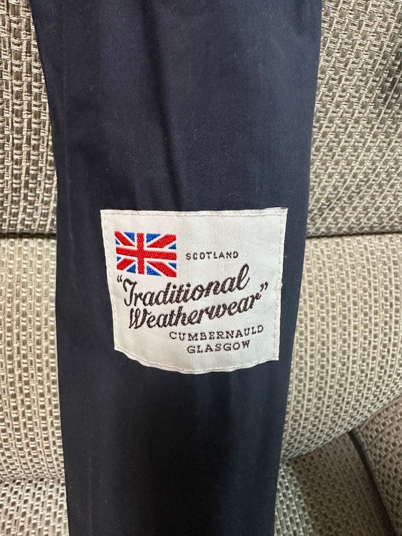 Traditional Weatherwear ネイビー 折りたたみ傘