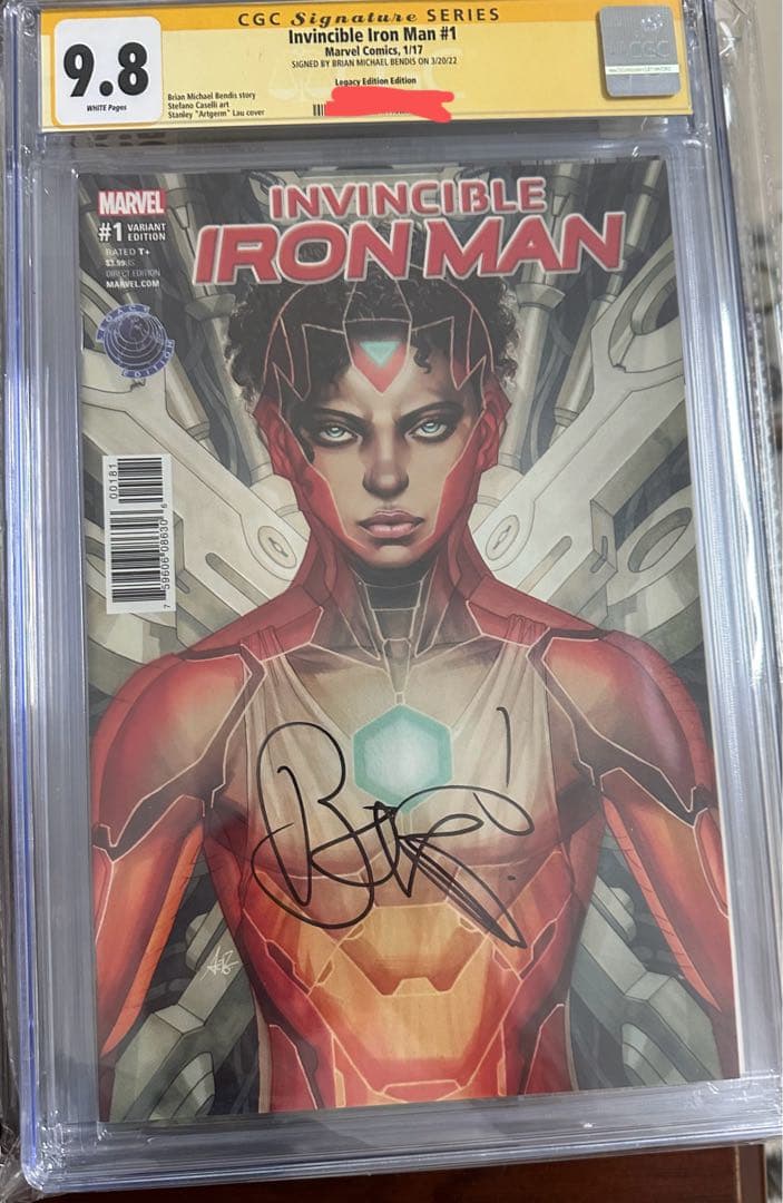 【超稀少！】アメコミ　CGC9.8 インビンシブル・アイアンマン #1
