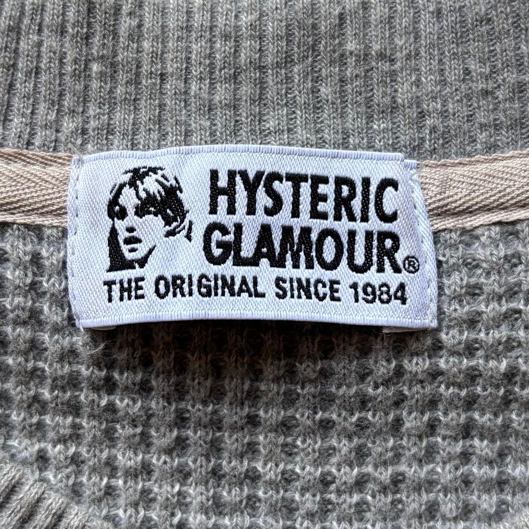 【日本製】 ヒステリックグラマー サーマルカットソー 長袖 フリーサイズ