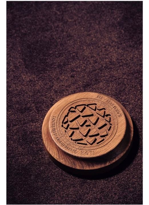 鶴仙園×lockfield equipment コラボ ウッドスタンド