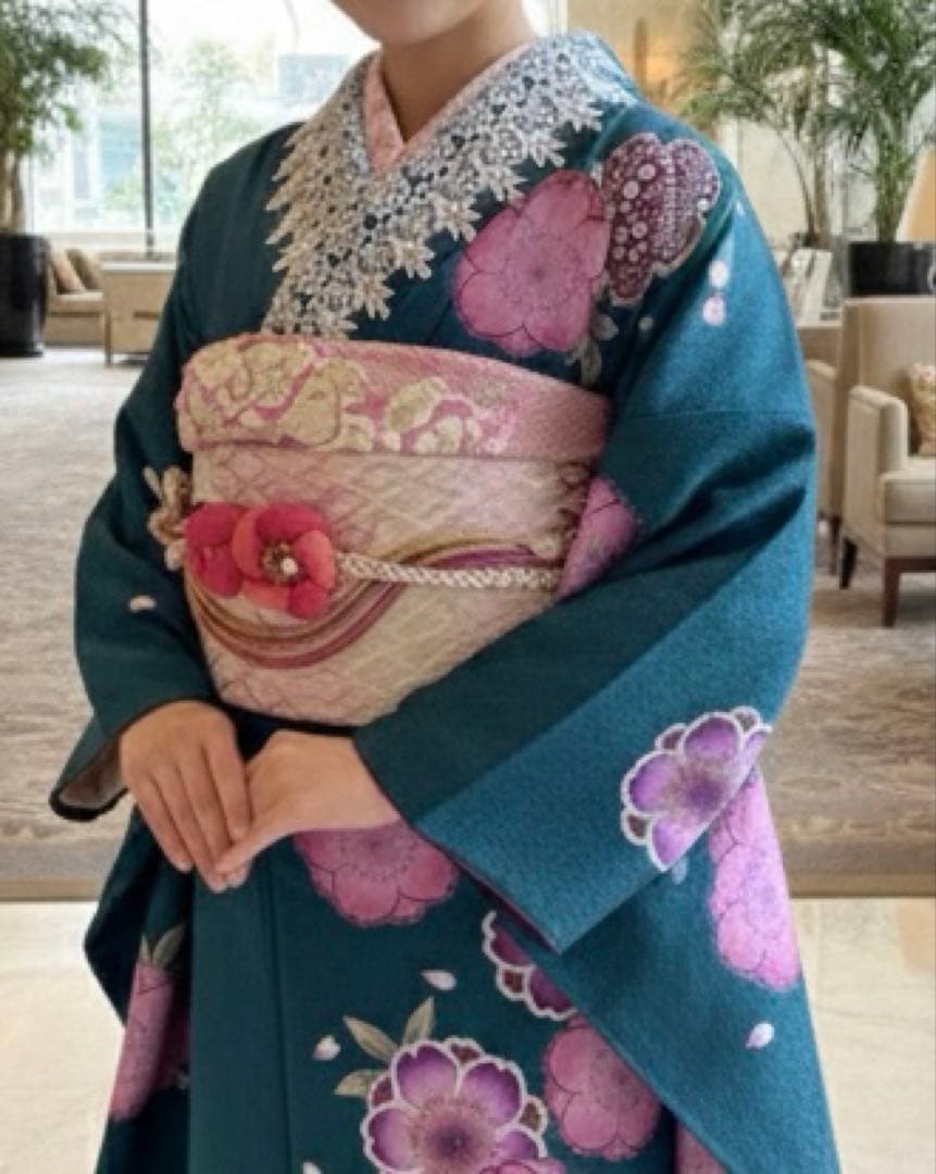 振袖フルセット シンプル 振袖一式 着付けセット おまけ 人気 正絹