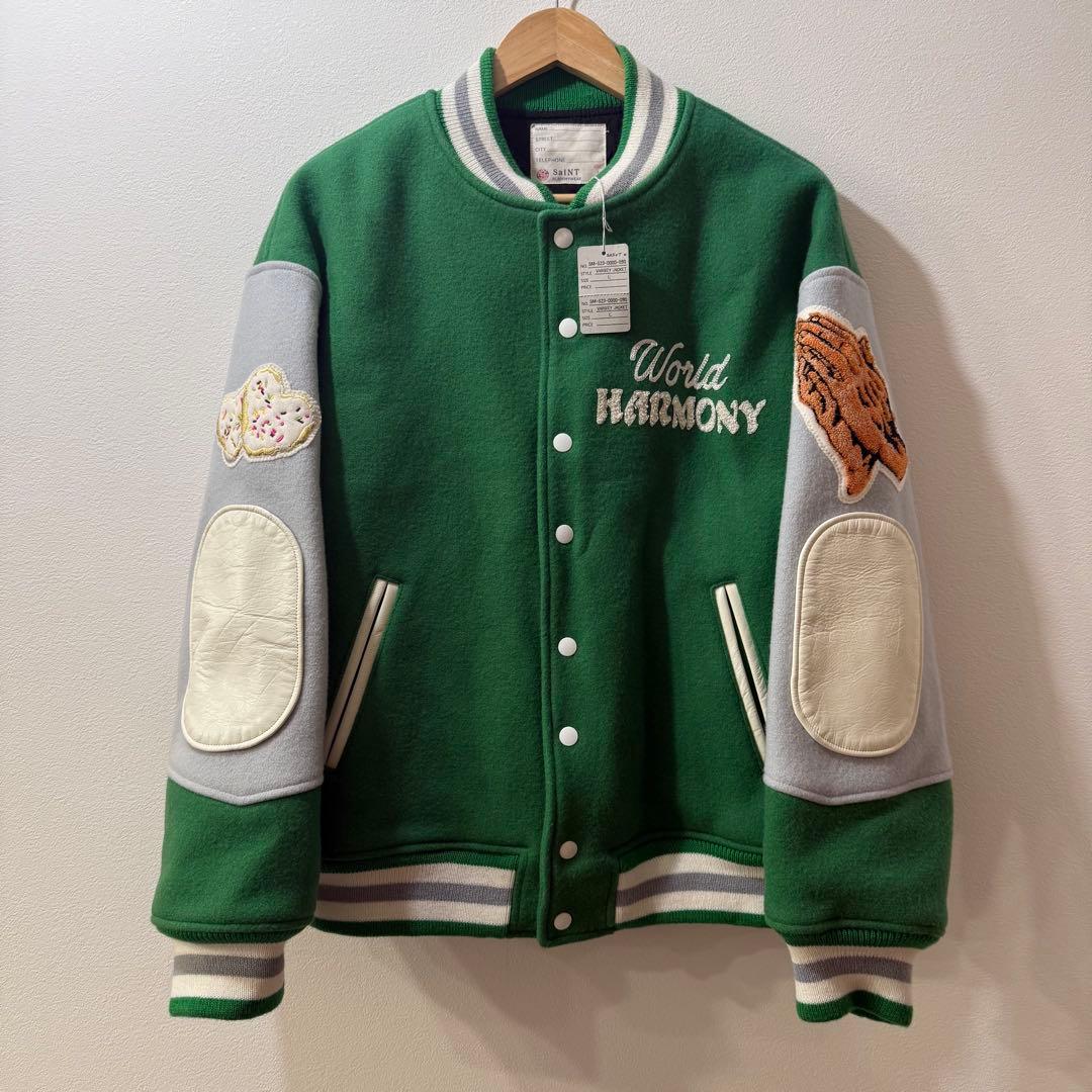 SAINT M×××××× SAINT ACADEMY VARSITY JKT