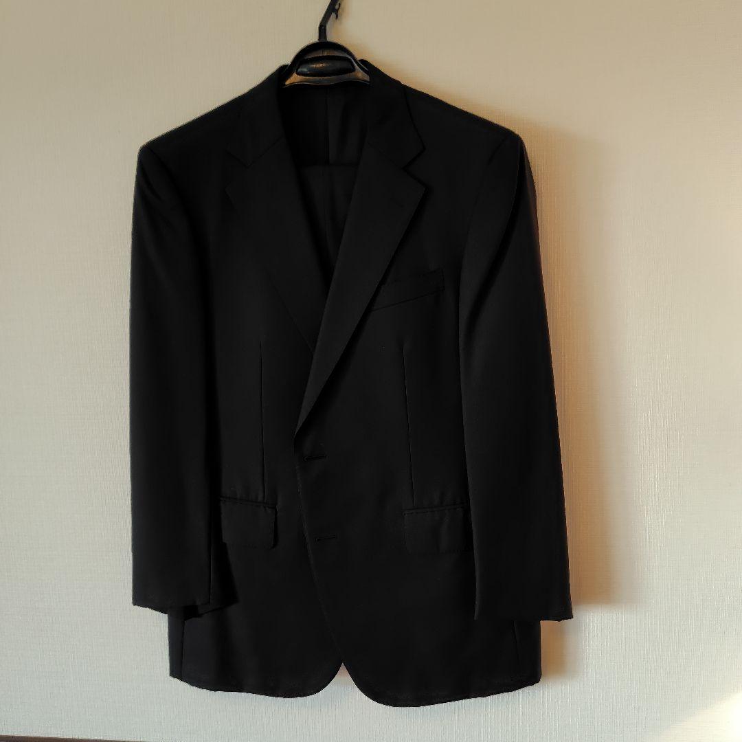 バーバリー　黒 シングルジャケット スラックス セット