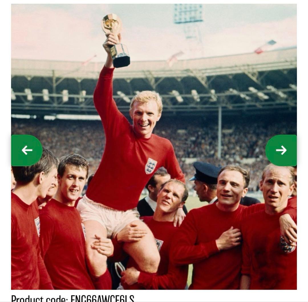 【超希少】新品未使用　イングランド代表　復刻モデル/ブラックW杯1966