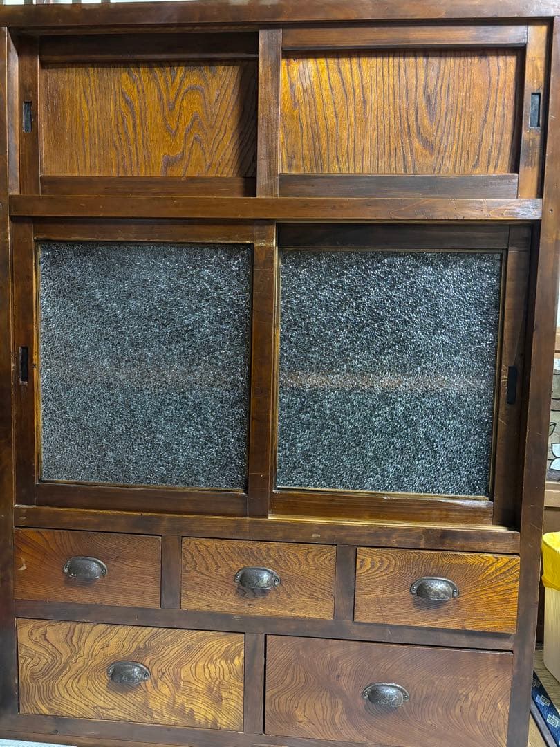 最終値下げ　昭和レトロ　アンティーク水屋　5月17日まで