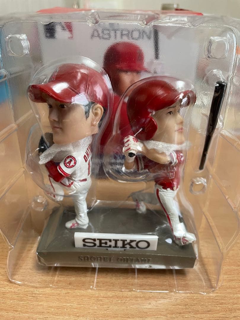 【非売品/新品】大谷翔平 SEIKO ASTRON 二刀流ボブルヘッドフィギュア