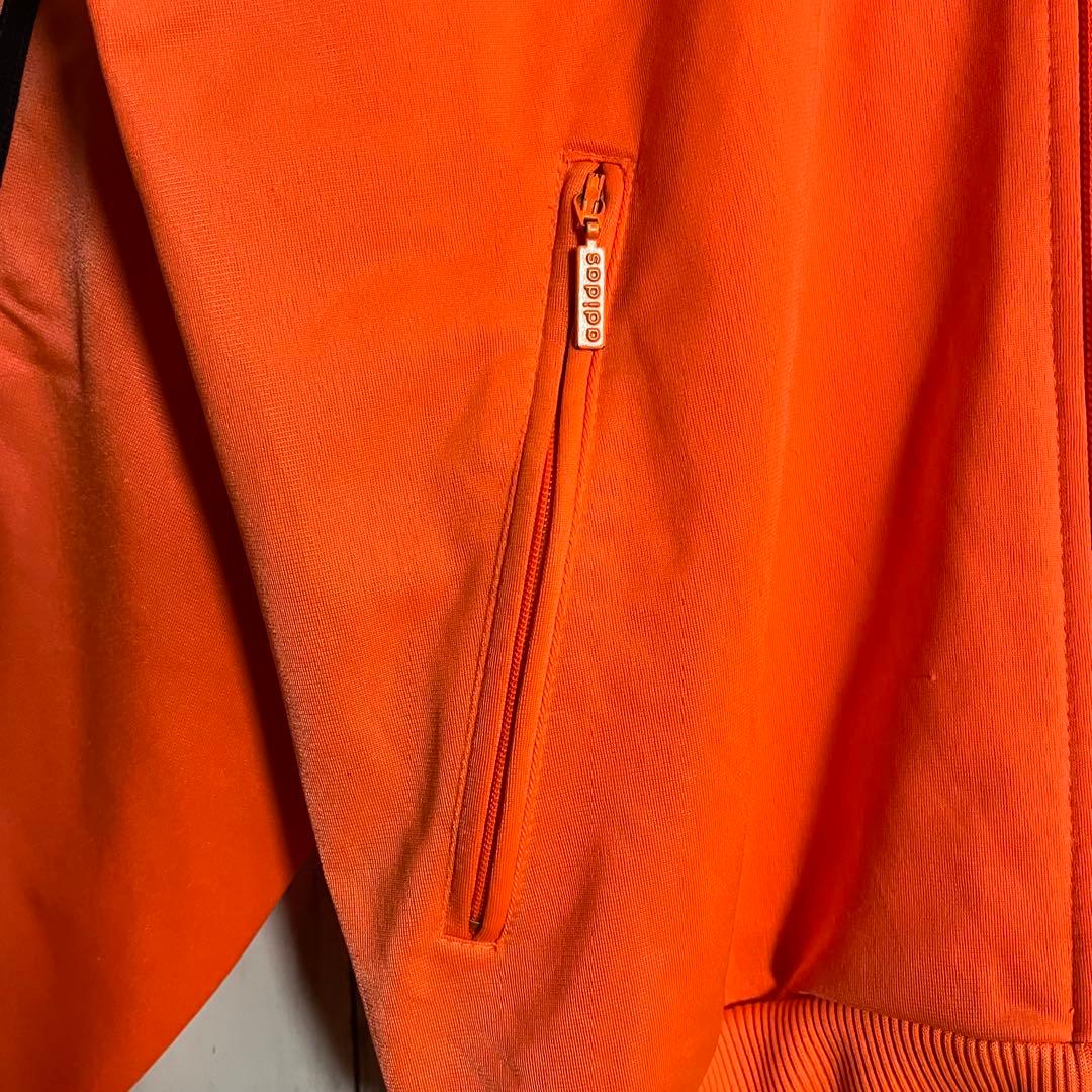 【人気】adidas 80sトラックジャケット刺繍ロゴ万国旗ファイヤーバードM