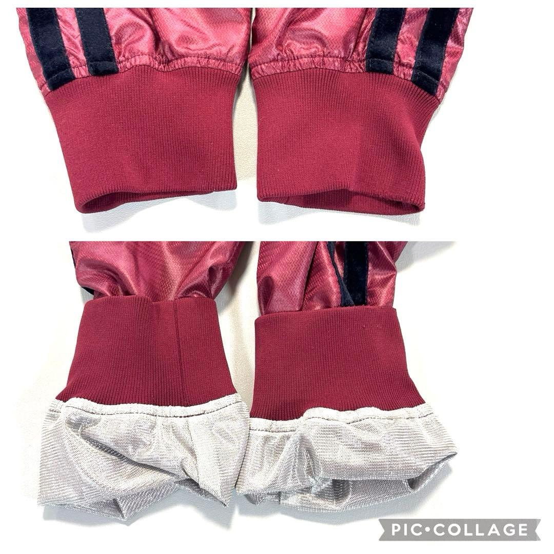 パーリーゲイツ　蓄熱　ブルゾン　ダブルジップ　ボルドー　ワインレッド　3/S