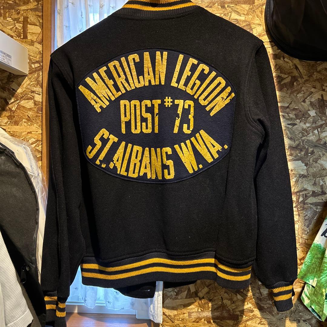 50's ランタグ　チャンピオン ボタンスタジャン