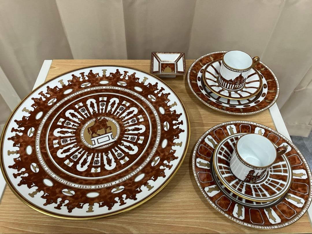 リチャードジノリ 2000 ミレニアム コレクション プレート C&S 2客 鉢