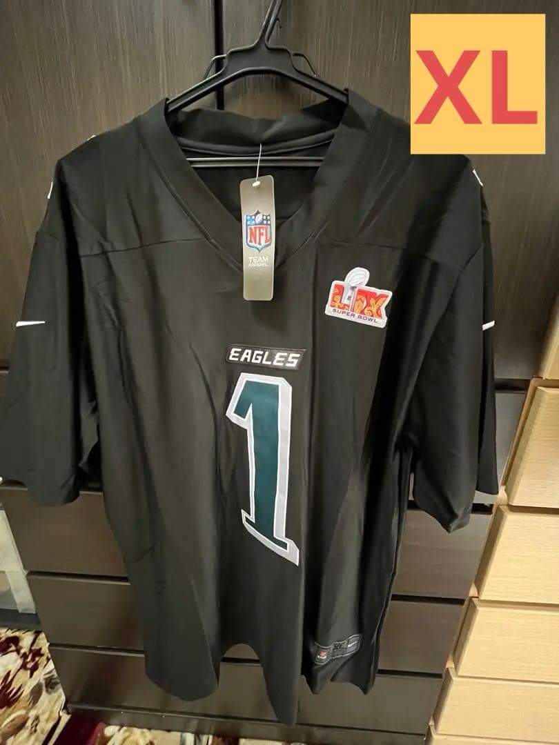 NFL EAGLES HURTS SuPerbowl ウニフォーム　 XL