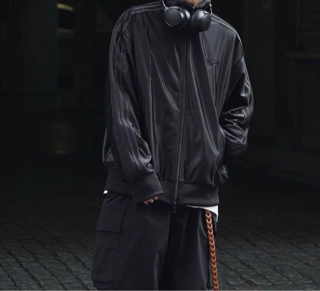 【新品_上下セット】adidas FIREBIRD上下セット黒 3XLげんじ