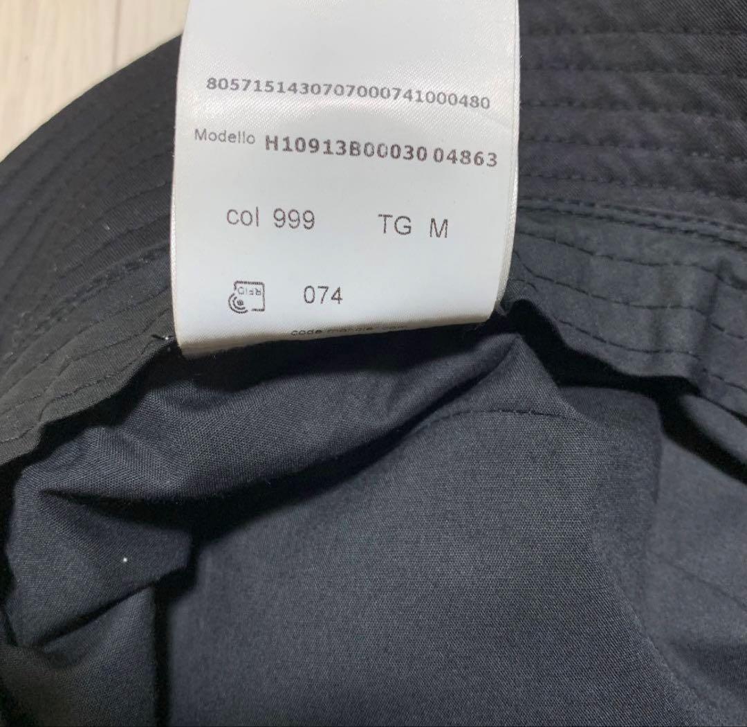 チ*ズ様 チーズ★ モンクレール　帽子　バケットハット　ブラック　黒　M