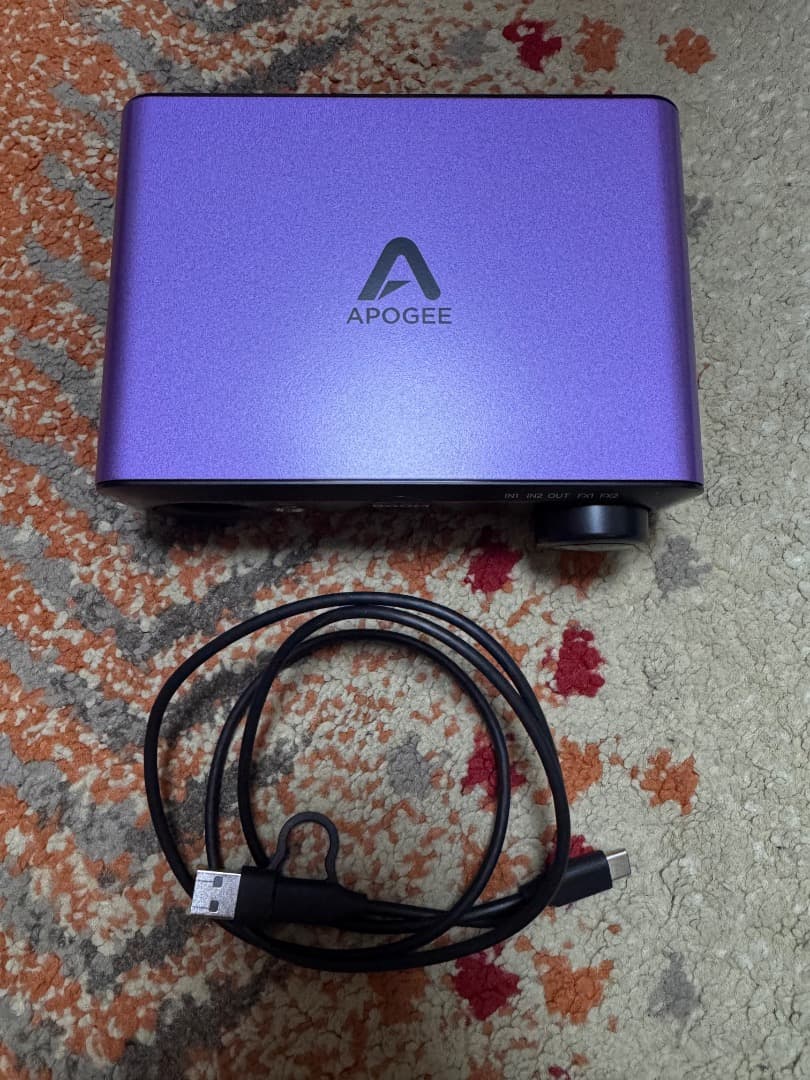 APOGEE BOOM オーディオインターフェース