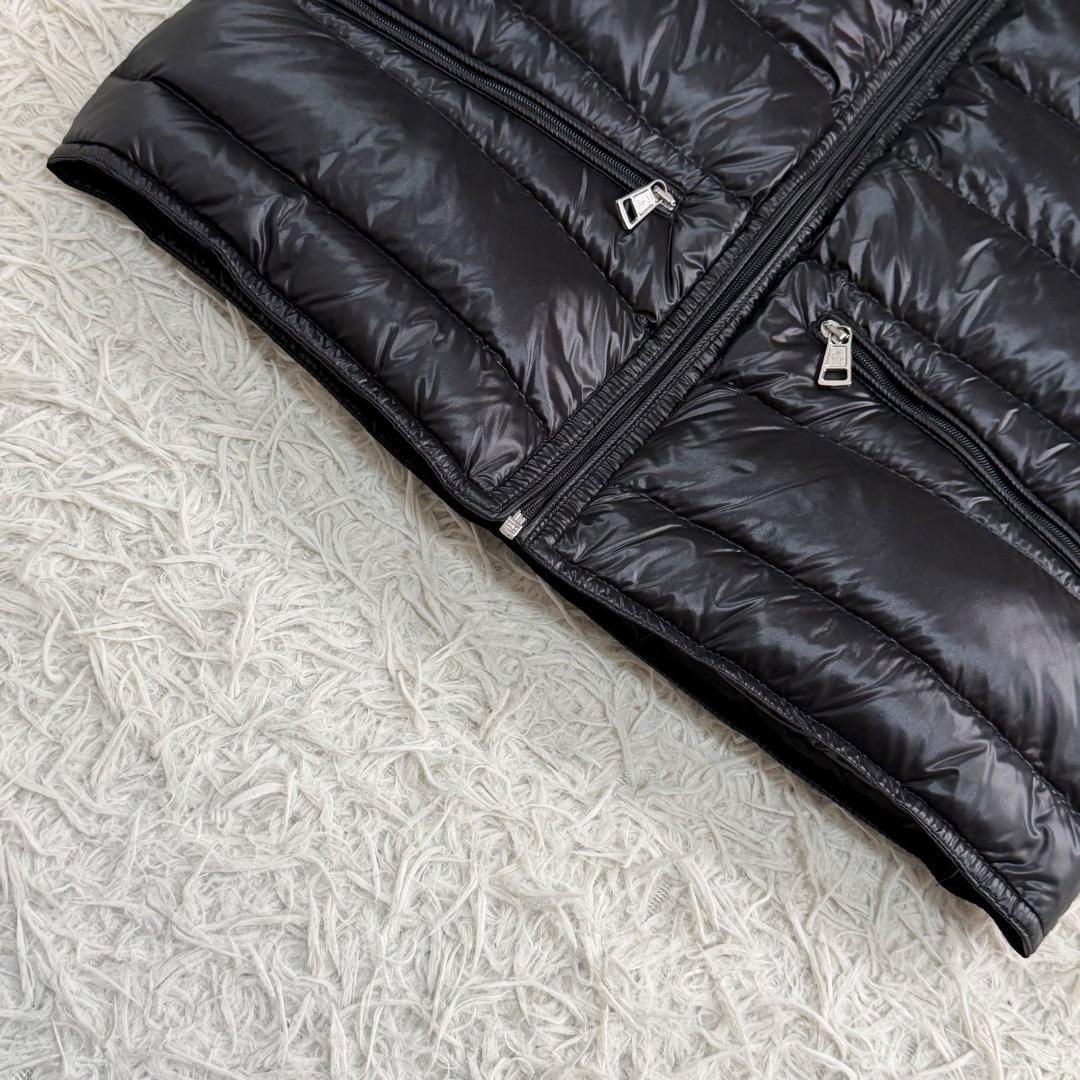 15515✨MONCLER GUI ダウンベスト ナイロン ブラック